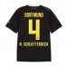 Borussia Dortmund Nico Schlotterbeck #4 Venkovní Dres 2026-27 Krátkým Rukávem Borussia Dortmund Nico Schlotterbeck #4 Venkovní Dres 2026-27 Krátkým Rukávem